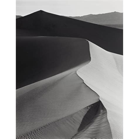 'Sand Dunes, Sunrise, Death Valley, National Monument, Ca.' by Ansel Adams | Art.Salon