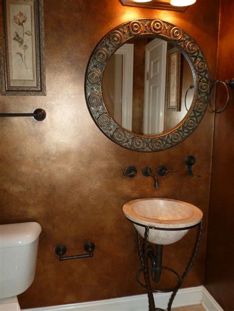 bronze painted walls | bronze looking walls painted | Treat your guests to a beautiful oasis ...