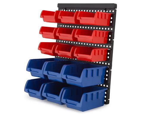 Greenlund 30 Bin Wall Mounted Storage Rack | Catch.co.nz