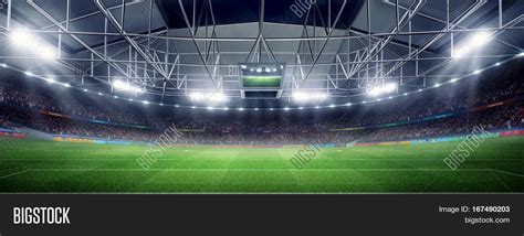 Lights Night Stadium Image & Photo (Free Trial) | Bigstock