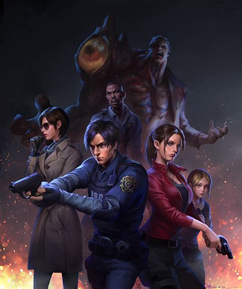 Resident Evil 2 Fan Art by dannis1982 : r/residentevil