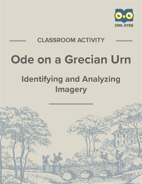 Ode on a Grecian Urn Imagery Activity - Owl Eyes