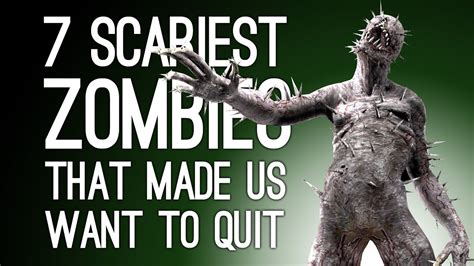7 Scariest Zombies That Made Us Want to Stop Playing Immediately - YouTube