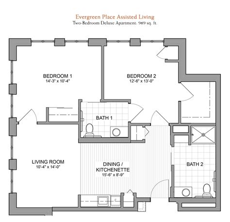 assisted Living Home Floor Plan | plougonver.com