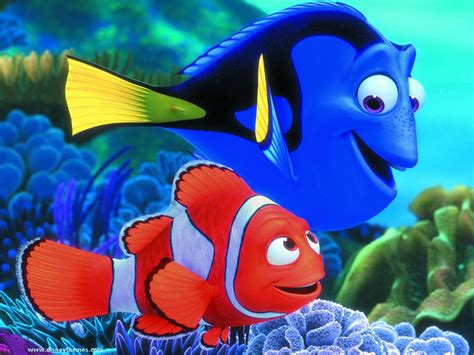 Finding Nemo Clown Fish - Disney Wallpaper