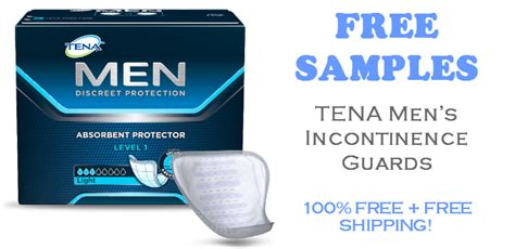 TENA Mens Incontinence Guards FREE SAMPLE ⋆ GroovyFreeStuff Free Samples