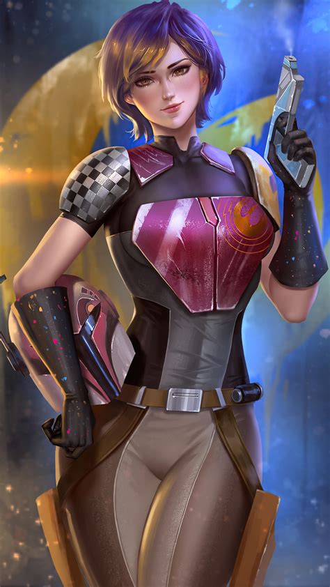 1440x2560 Sabine Wren From Star Wars Rebels 4k Samsung Galaxy S6,S7 ...