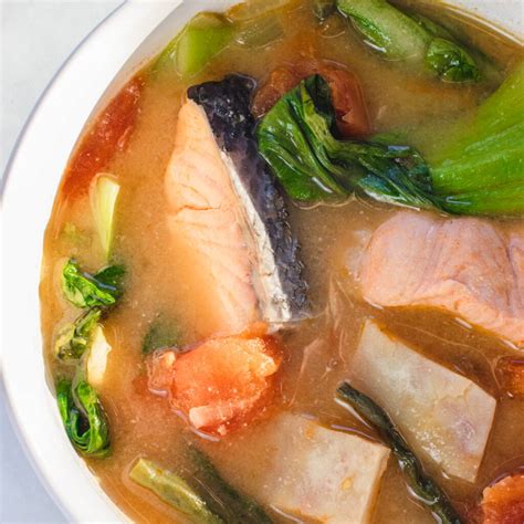 Sinigang na Miso sa Salmon | Mikha Eats