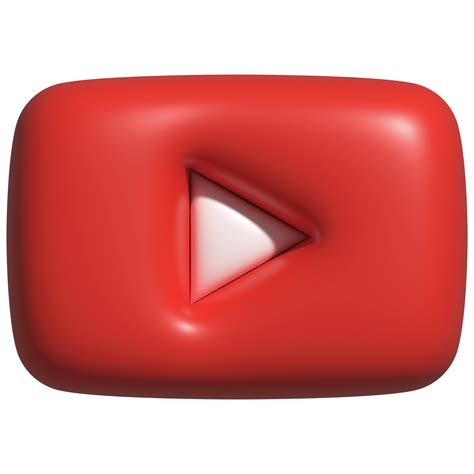 youtube 3d sociaal netwerken logo icoon 11794275 PNG