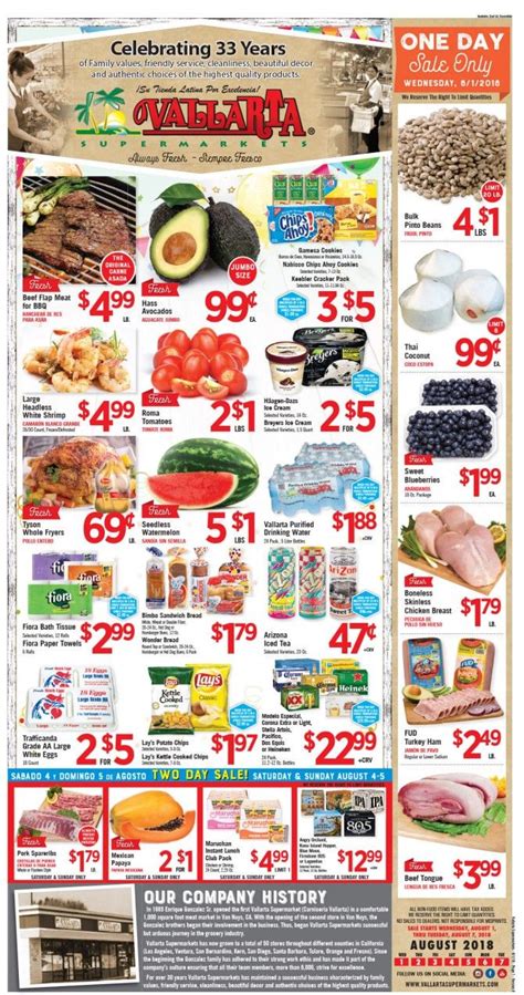 Vallarta Supermarkets Weekly ad Flyer Mar 31 – Apr 6, 2021 | Weeklyad123.com - Weekly ad ...