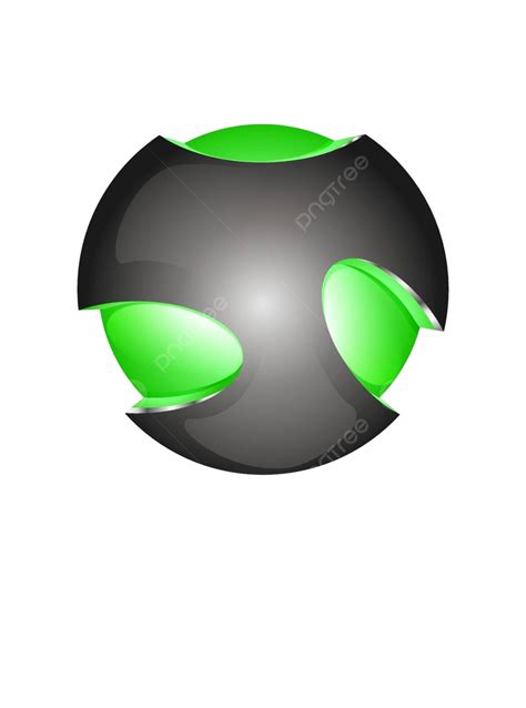 Abstract 3d Sphere Logos Ball Internet Symbol Vector, Ball, Internet, Symbol PNG and Vector with ...