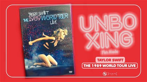 UNBOXING: DVD TAYLOR SWIFT - THE 1989 WORLD TOUR LIVE - (FÃ MADE) - YouTube