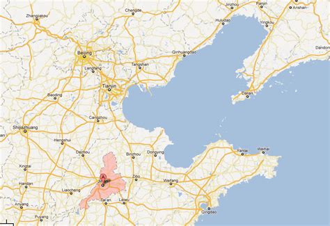 Jinan Map - China