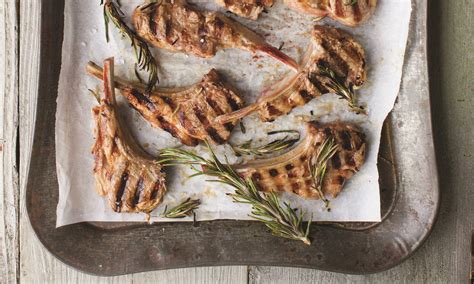 Rosemary Grilled Lamb Chops Recipe - Spry Living