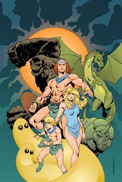 The Herculoids | Aaron Lopresti Classic Cartoon Characters, Cartoon Tv, Comic Book Characters ...