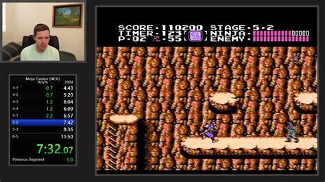 Ninja Gaiden NES speedrun in 11:47.57 by Arcus - YouTube