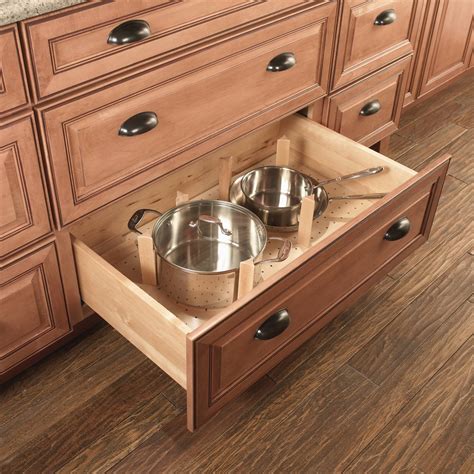 Pegged Deep Drawer Organizer - QualityCabinets