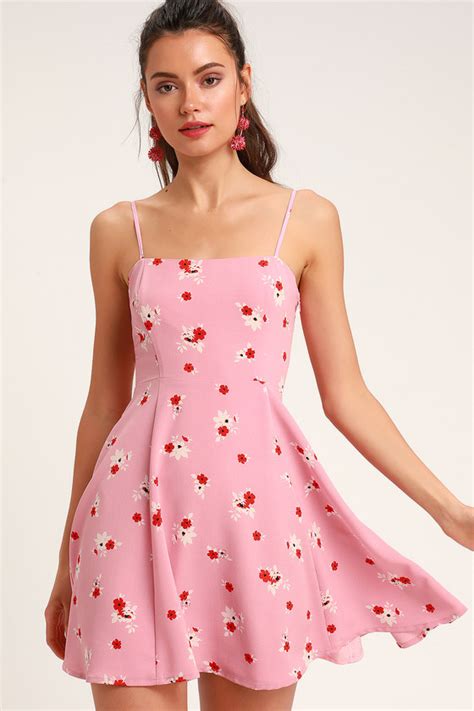 Buy > lulus pink floral dress > in stock