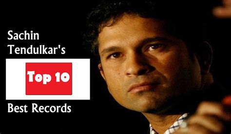 Top 10 Best Records of Sachin Tendulkar | Achievement awards, Sachin tendulkar, Achievement