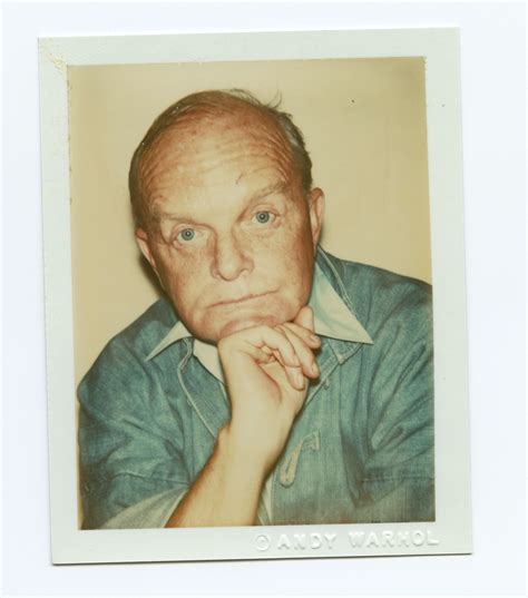 Andy Warhol, Truman Capote, Polacolor Type 108, 1977. Collection of Indiana State University. # ...