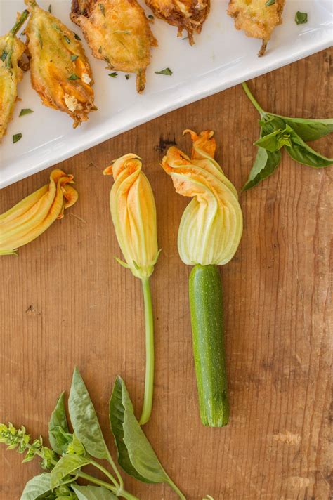 Stuffed Zucchini Flowers - Mamma Mangia