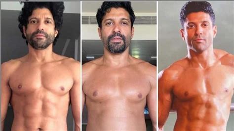 Worth every sore muscle: Farhan Akhtar shares epic transformation pics ...