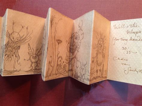 Will o' the Wisps. Charles van Sandwyk, (2011). Miniature book. Edition ...