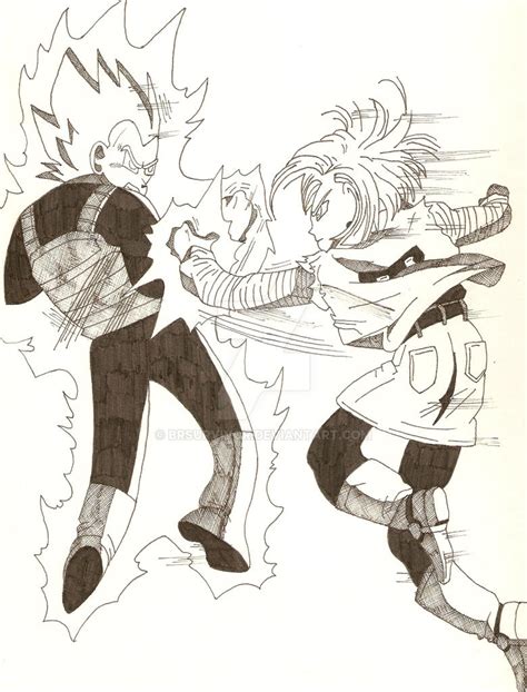 SSJ Vegeta vs Android 18 by brsurvivor on DeviantArt