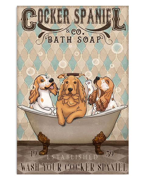 Cocker Spaniel Dog Bath Soap Gift For Cocker Spaniel Puppies Lover ...