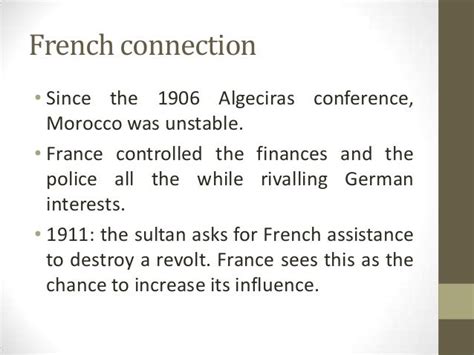 The second moroccan crisis