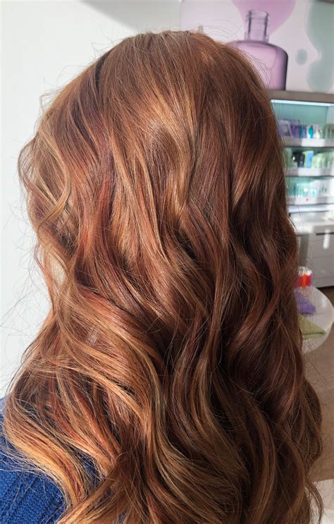 Natural red head low lights and highlights | Natural red hair, Light ...