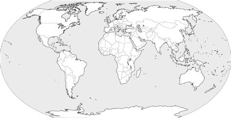 blank world map - World Maps - Map Pictures