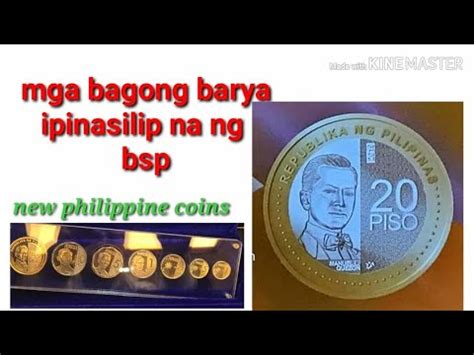 Mga Bagong barya 20 peso coin at 5 peso coin - YouTube