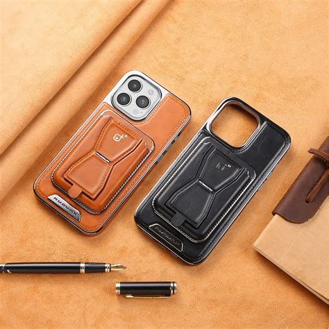 Wallet Stand Card Holder Leather Case For iPhone 15 14 13 12 series ...