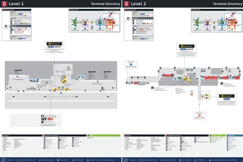 Houston airport terminal D map - Ontheworldmap.com