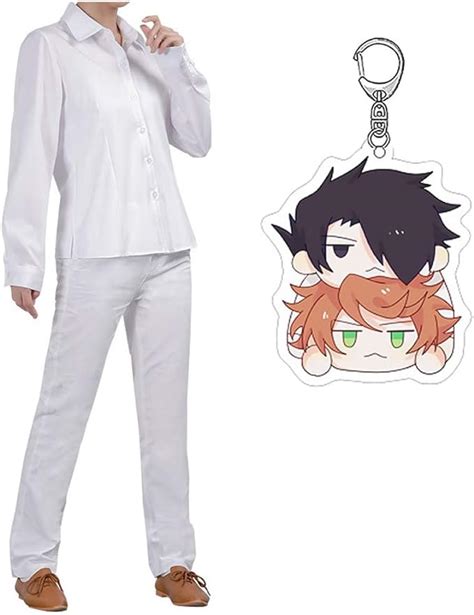 Amazon.com: MNF Norman Costume Cosplay,The Promised Neverland Cosplay ...