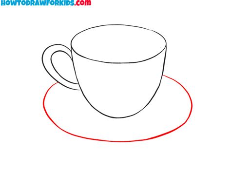 Tea Cups Drawing