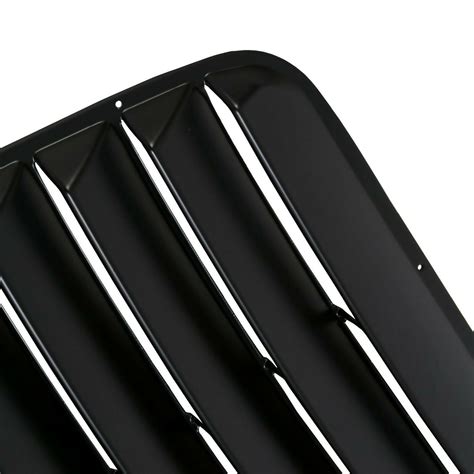 For 2008-2023 Dodge Challenger Rear Window Louvers Scoops Windshield Sun Shade | Pilates Plus