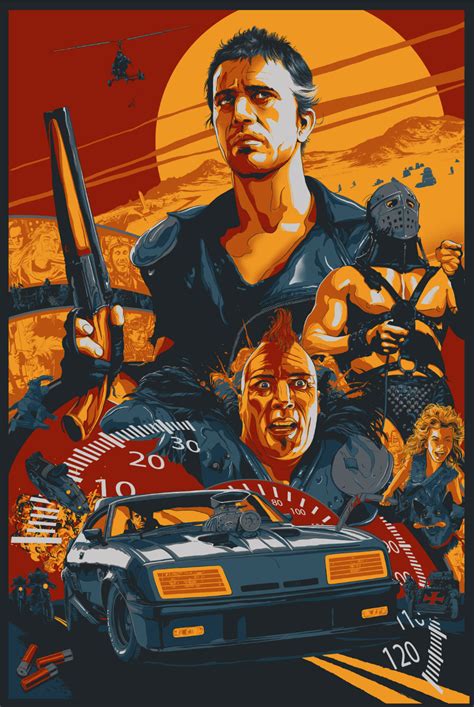 Vance Kelly Art: Mad Max 2 poster