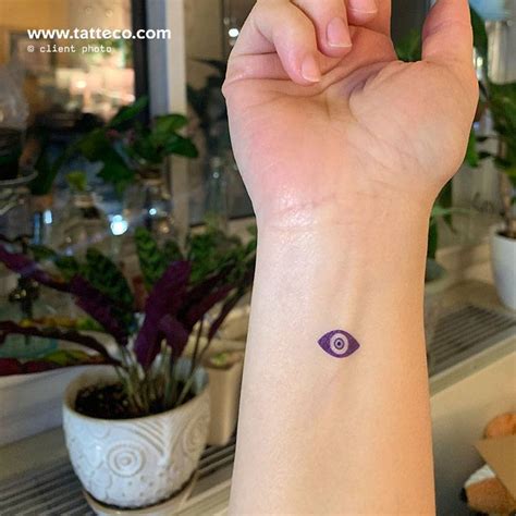 Nazar evil eye amulet temporary tattoo, get it here