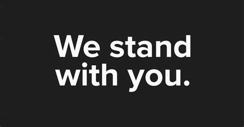 We Stand With You - Mediavine