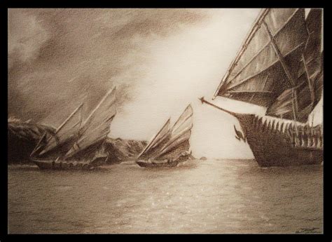 Black Ships by =EquilibriumSW | Art, Ship, Black