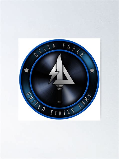 " Delta Force Logo" Poster for Sale by Spacestuffplus | Redbubble