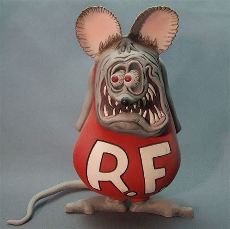 Rat Fink model kit. Built & painted by Bill Harrison | Rat fink models ...