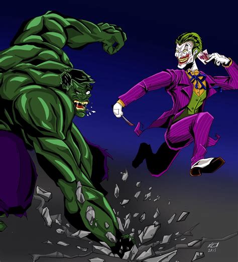 Hulk vs joker by Catpipe2012 on DeviantArt