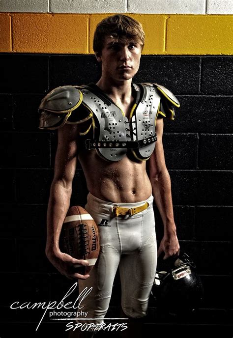 high school football, Senior boys, Senior, athlete, football portrait, shirtless footb… | Senior ...