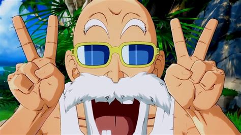 Dragon Ball FighterZ DLC Character Master Roshi Launches His Kamehameha ...