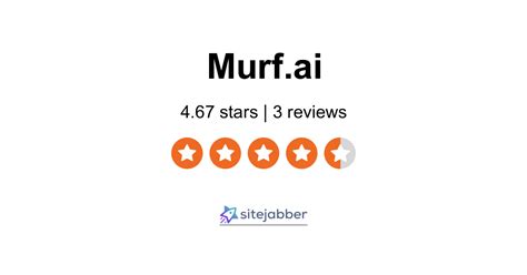 Murf Reviews - 3 Reviews of Murf.ai | Sitejabber