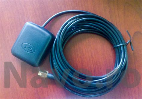 Antena GPS conector SMA 90 grade