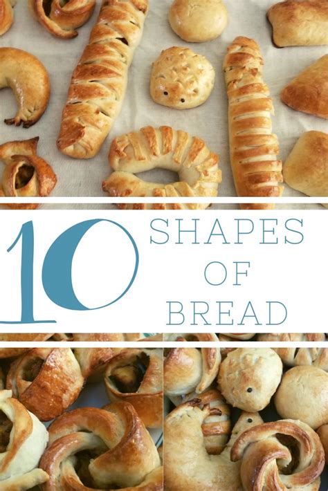 10 Easy Shapes Of Bread | How To Step-by-Steps – Berrychik | Bread ...